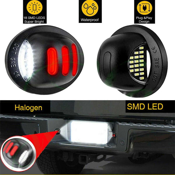 Ford F150 F250 F350 1999-2016 Luces Led Red Smd Tube Led