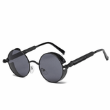 Metal Round Steampunk Sunglasses Men Women Fashion