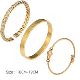 Brazalete Cross Gold