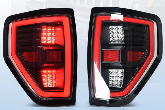 Guias Ford F150 2009 2014  Black Clear