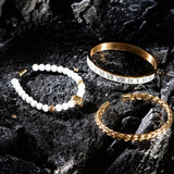 Joyería Lujo Rey blanco