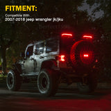 07-18 Jeep Wrangler JK Roof Led