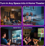 Aurzen Roku TV Smart Projector