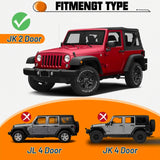 2007-2018 Jeep Wrangler JK 2 Door