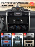Radio Android 15 de 12.3" para Toyota FJ Cruiser 2007-2014 con CarPlay