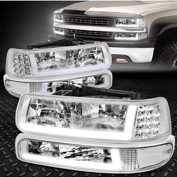 99-02 Chevy Silverado 1500 2500 HD 3500 Clear
