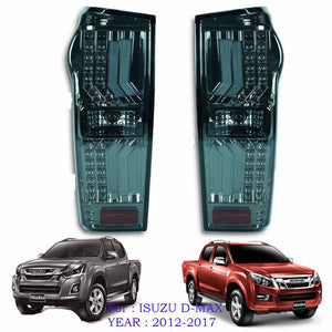 Chevrolet D-max 2012-2017 Black Smoke