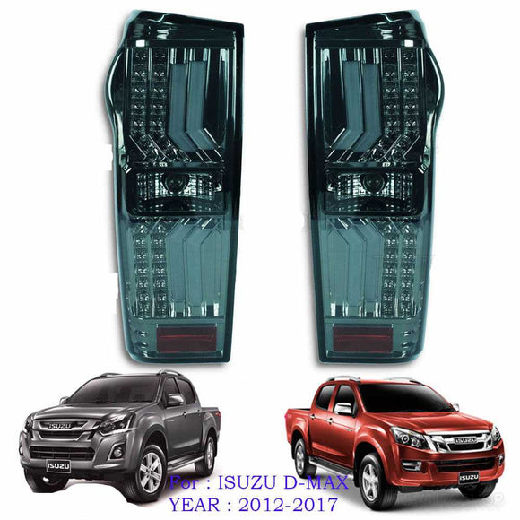Chevrolet D-max 2012-2017 Black Smoke