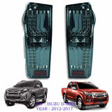 Chevrolet D-max 2012-2017 Black Smoke