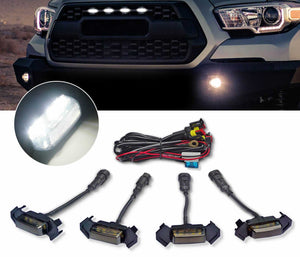 Luces Led Para Mascarilla 4x Raptor White