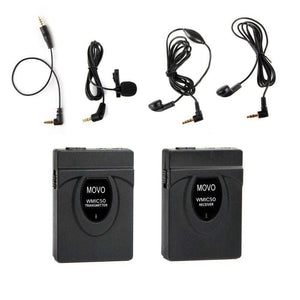 Microfono Inalambrico Movo Wmic50 2,4 Ghz En Stock