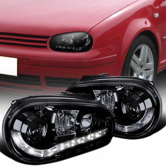 Faros Volkswagen 1999-2006 Golf Led Smoke