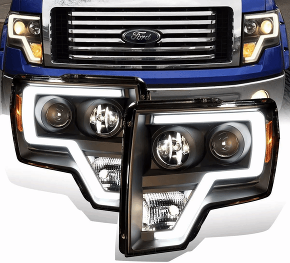 Faros Ford F150 2009-2014 Tubo Led