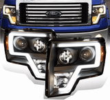 Faros Ford F150 2009-2014 Tubo Led