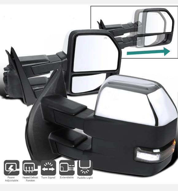 Retrovisor 2015-2019 Ford F150 telescopico
