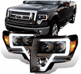 Faros Ford F150 2009-2014 Tubo Led