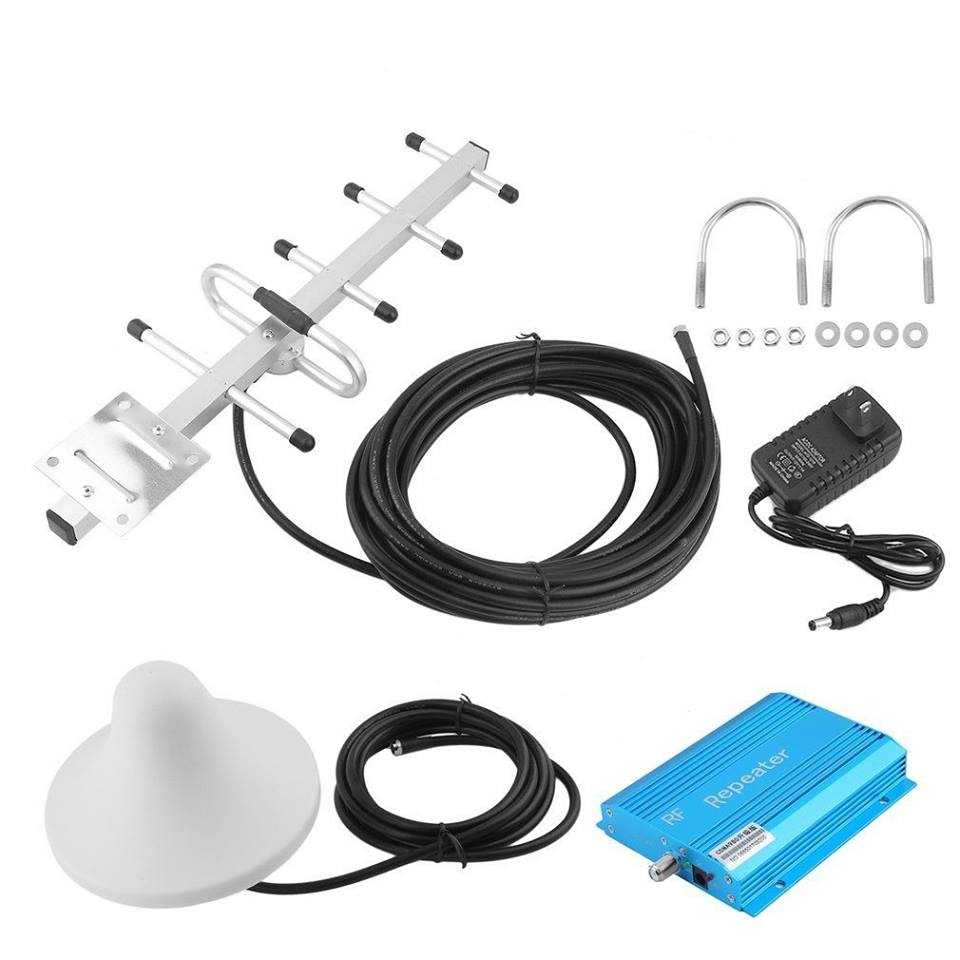 Kit Amplificador de Señal Celular 850 MHz, Potencia de Salida 27dBm, 85dB  Ganancia + Antena ejilla + Antena panel