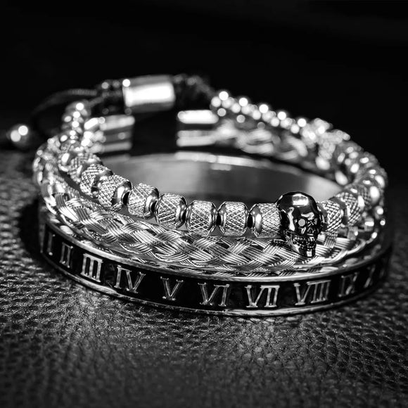 Kit Bracelets Silver S003