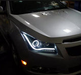 Faros Chevrolet Cruze 2011-2014 Black