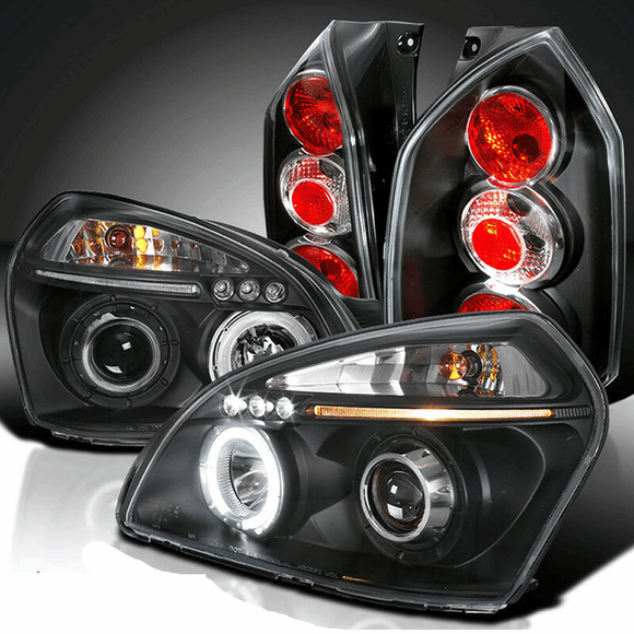Faros Y Guias Hyundai 2005 2009 Tucson Led Halo