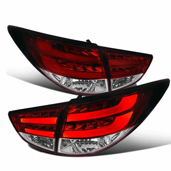 Tucson Ix35 Fit 10-12 Chrome Red Rear Led Bar