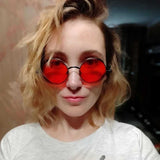 Metal Round Steampunk Sunglasses Men Women Fashion