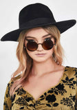 Metal Round Steampunk Sunglasses Men Women Fashion