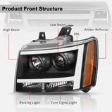 Faros Faros 07-14 Chevy Avalanche/Suburban/Tahoe