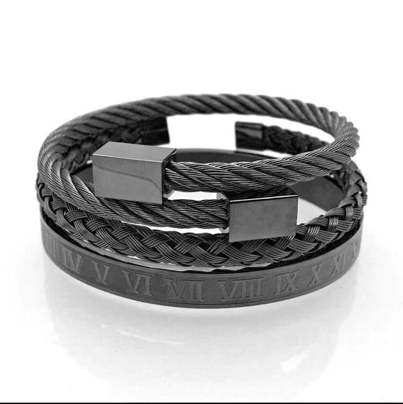 Brazalete Luxury Royal Black