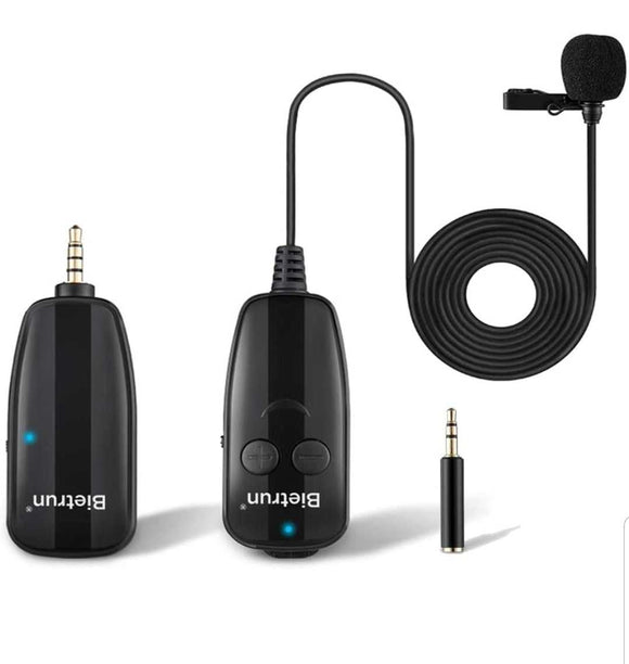 UHF - Micrófono de solapa inalámbrico Lavalier