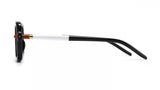 Shauna Gafas Sol Lentes Light Blue white black