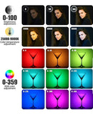 ULANZI VL49 - Luces led vídeo RGB
