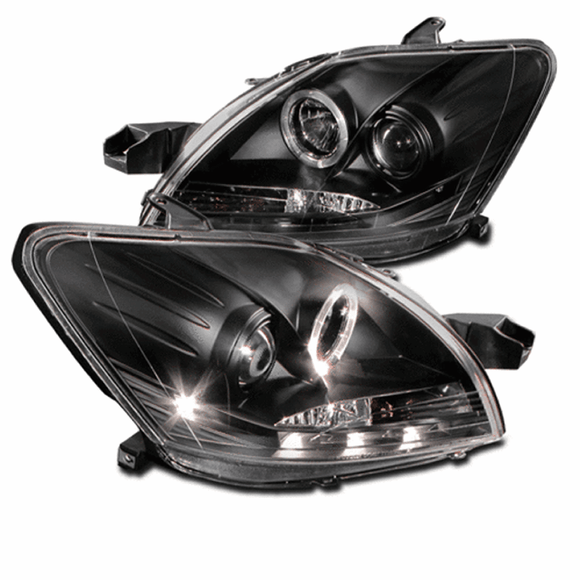 Faro 07-11 Toyota Yaris Sedan 4dr Halo Led