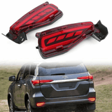 Toyota Fortuner 2015-2017 Rear Bumper Red Led