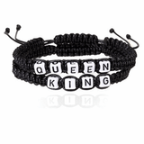 Pulseras Queen and King